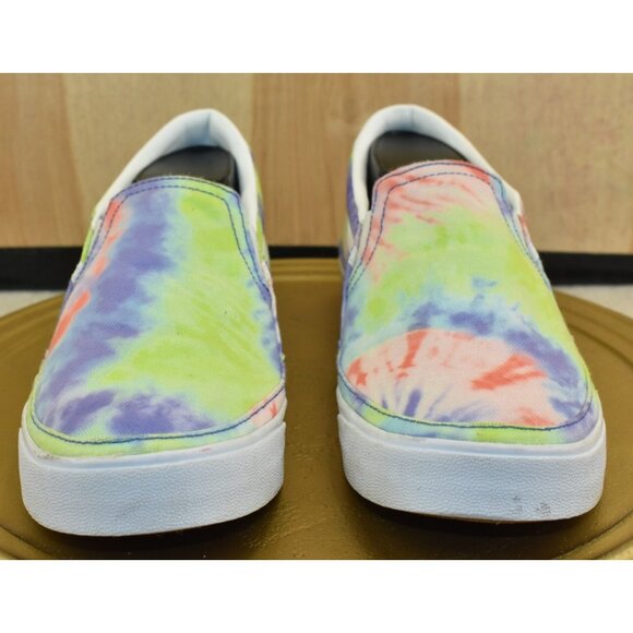 Nike Court Legacy Women's Shoes Size 8.5 Tie-Dye Print Slip On Walking Sneakers - Picture 2 of 10